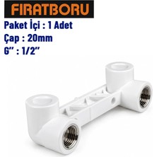 Fırat Çiftli Batarya Bağlantısı 20MM, 1/2'', 7B80020128