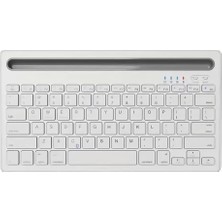 Uslucan Alışveriş ZR206 Beyaz K6100 Kablosuz Klavye