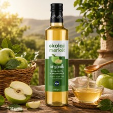 Ekoloji Market Organik Glutensiz Elma Suyu Konsantresi 670 Gr.