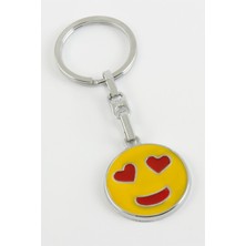 Zero Land Aconcept Emoji Metal Anahtarlık-Sarı