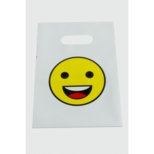 Zero Land Aconcept 13X20 Emoji El Tutma Poşet Paketi 50 Adet-Beyaz