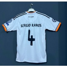 Legent Lady Real Madrid 2014 Lisbon Final Forması 4 Numara Ramos Yetişkin