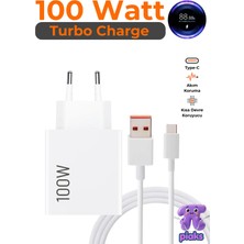Fodos Xiaomi 100W Turbo Şarj Aleti Redmi K90 K90 Pro Max K90 Ultra Uyumlu Type-C 100 Watt Hızlı Şarj Cihazı Adaptör ve Kablo Set