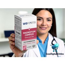 Wefortis Magnezyum Complex -3lü Kombinasyon (Malat-Glisinat-Sitrat) 60 Tablet