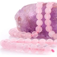 Zero Land Aconcept Pembe Kuvars Taşı Parlak 10 Mm-Pembe