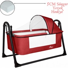 Chubby Baby Firstclass Sallanır Sepet Beşik Sineklikli ve Sünger Yataklı