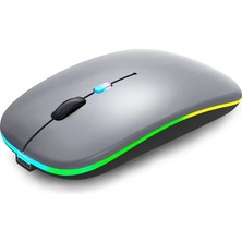 Uslucan Alışveriş ZR215 CBA100 Rgb Füme Şarjlı Mouse