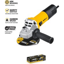 Sgs 5035 Endüstriyel Avuç Taşlama 1250 Watt 125MM Devir Ayarlı