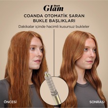 Shark Glam Gold 5 Başlıklı Düz Dalgalı ve Bukleli Çok Amaçlı Saç Şekillendirici