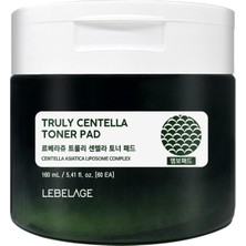 1001 Hassas Ciltler Için Centella Tonikli Ped Truly Centella Toner Pad 60 Adet