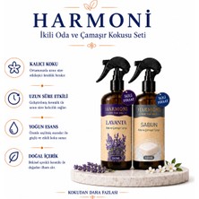 Harmoni Lavanta-Sabun 2'li  Oda ve Çamaşır Spreyi Oda Kokusu Oda Spreyi 250ML