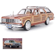 Valor 1979 Chrysleer Lebaron Town & Country Die Cast Model Klasik Araba 1:24 Ölçek Koleksiyon Kutulu Meta