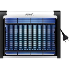 Valor Auhma AQM01 Elektrikli Sivrisinek Kovucu Tuzak, Çift Ampullü, 4+4 Watt, Güvenlik Izgaralı, Sessiz Ç