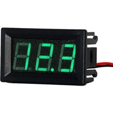 Valor Sanec 0.36 Inç Voltmetre DC2.4V-30V 2 Kablolu