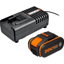 Valor Worx WA3604 20VOLT 4.0AH Powershare Li-Ion Akü ve Akü Şarj Cihazı