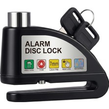 Valor Babilden PC1505 Alarm Disk Kilidi Seti, Fren Kilidi, Hırsızlığa Karşı Su Geçirmez 110 Db 7 mm Pin 1