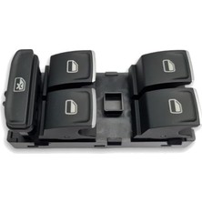 Valor VASS41 Sol Ön Kapı Cam Düğme Takımı Kromlu 5G0959857G Audi A1 ile Uyumlu 2019-2023