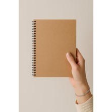 Valor Fark Tanıtım Kareli Spiralli Not Defteri, A5 Boyut (15X21 Cm), 60 Yaprak, 90GR. Ivory Kağıt, Ofis I