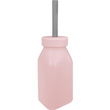Valor Oioi Hüp + Up -Şişe + Pipet - Pinky Pink/powder Grey