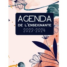 Valor Agenda - Carnet De Bord De L'enseignante 2023-2024 - Rose: Calendrier, Semainier, Carnet De Cotes,