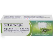 Valor Prof Saracoglu Kekik Özlü Diş Macunu 75ML