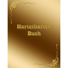 Valor Independently Published Karteikarten Buch 100 Seiten A4 Für Viele Berufe Geeignet Karteikartenbuch