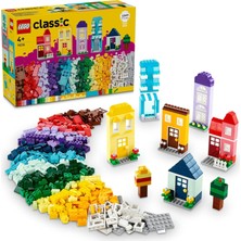 Valor LEGO Classic Yaratıcı Evler 11035-4 Yaş ve Üzeri Çocuklar Için 6 Adet Ev Figürü Içeren Yaratıcı Oyu