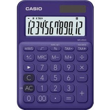 Valor Casio MS-20UC-PL-N-DC Casio Mini Masa Hesap Makinesi, Mor