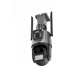 Valor Cmr7 8mp Ptz Dış Mekan Full Hd Wifi Kamera Su Geçirmez Hareket Sensörlü Gece Görüşlü Ip Kamera