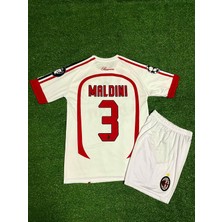 Breathless Milan 2007 Maldini Çocuk Forması (Beyaz)