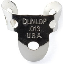 Valor Jim Dunlop Finger- Und Daumenplektren, Nickel, Silberfarben, Stärke 013 (33P013) 20 .013 Nickel Sil