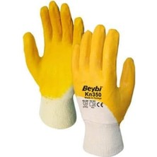 Valor Beybi KN350 Nitril Kaplı Pamuk Eldiven 9-10 Numara