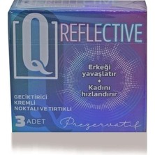 Valor Q Kondom Reflective 3'lü