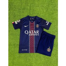 Breathless Psg 2024/25 Yeni Sezon Kvaratskhelia Iç Saha Çocuk Forması (Lacivert)