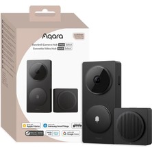 Valor Aqara Akıllı Görüntülü Kapı Zili Hub G410 Siyah CH-C09D-S (Apple Home Destekli)