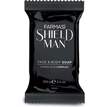 Valor Farmasi Shield Man Yüz ve Vücut Sabunu 100 G
