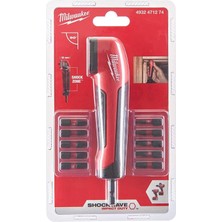 Valor Milwaukee 4932471274 Shockwave Impact Duty Açılı Başlık 11 Parça, Kırmızı, 25 Mm, Adet