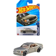 Valor Hot Wheels - '89 Mercedes-Benz 560 Sec Amg (1/64) Pearl Slate Grey - Long Card - 2025 Case