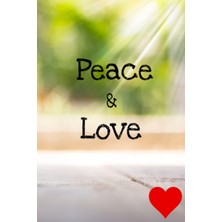 Valor Independently Published Peace & Love: Self Care Journal