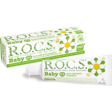 Valor R.o.c.s. Baby 0-3 Yaş Papatya Özlü Florürsüz Bebek Diş Macunu (1 x 45 G)
