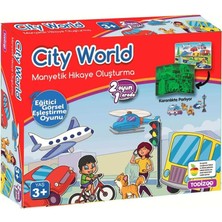 Valor City World Manyetik Hikaye Oluşturma Kutu Oyunu