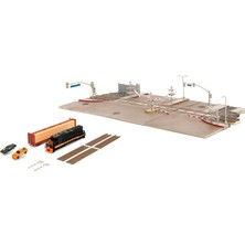 Valor Jada Toys Hızlı ve Öfkeli Tren Sahnesi - Diorama 2 Nano Model Araba (Dodge Charger ve Toyota Supra)
