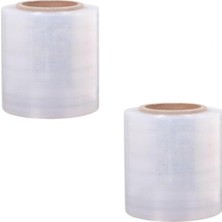 Valor Tify Palet Dilimli Streç 10 cm 17 Mic. 400GR / 300MT. Şeffaf 2 Adet
