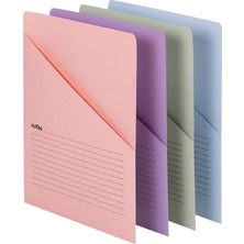 Valor Smead Organized Up Notes Slash File Ceket, Mektup Boyutu, Çeşitli Renkler, Paket Başına 12 Adet (75