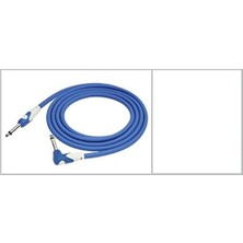 Valor Kirlin LGI-202BL 1/4'' Mono Düz Uç - Dik Açılı 3 Metre Kablo