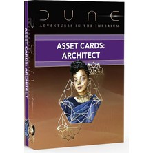 Valor Modiphius Dune: Varlık Kartları - Mimar Genişletme Destesi - Imparatorluk Içinde Dune Adventures In