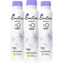 Valor Emotion Violet Kadın Deodorant 3X150ML