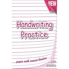 Valor Handwriting Practice Paper With Raised Borders: 100 Blank Handwriting Practice Paper With Dotted Li