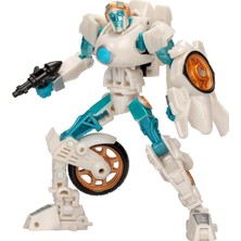 Valor Transformers Earthspark Deluxe Class Terran Thrash 5 Inç Robot Aksiyon Figürü, 22 Adımda Dönüştürür