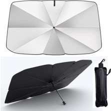 Willbe Auto Care Oto Güneşlik Şemsiyesi Katlanabilir Ön Cam 140 cm x 76 cm